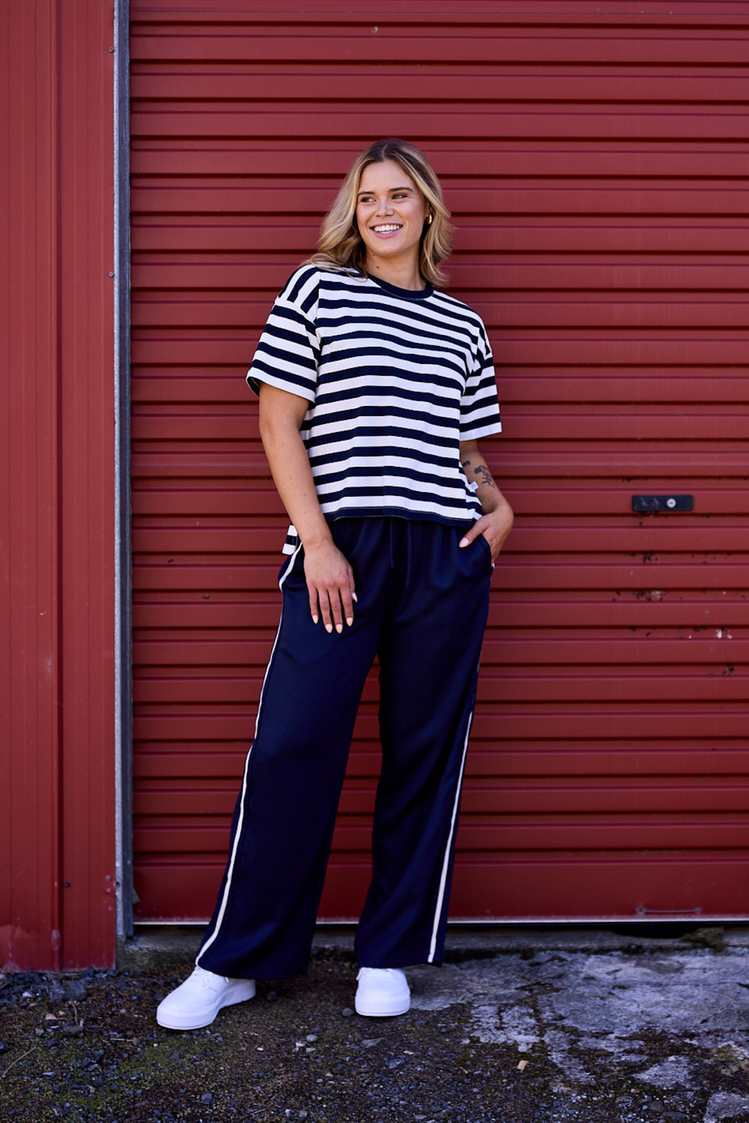 Label Blanca Pant Navy
