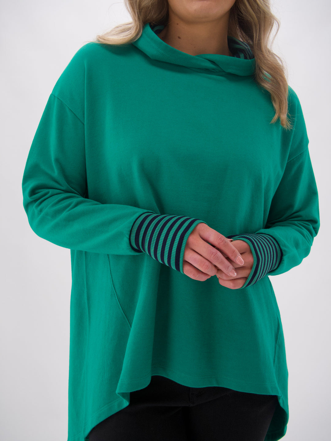 Label Discovery Hoodie Green