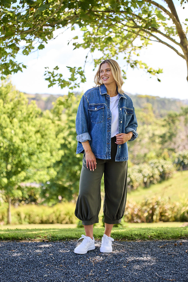 Sunday Boho Rhii Pant Khaki