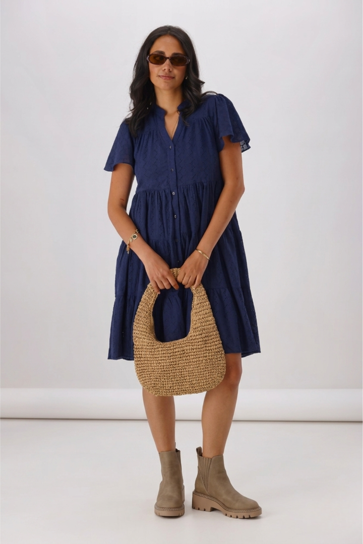 Sunday Boho Maddie Dress Navy