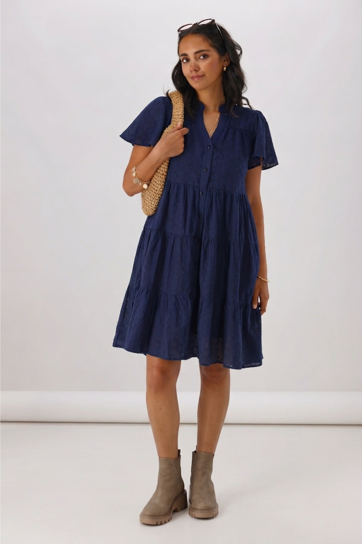Sunday Boho Maddie Dress Navy