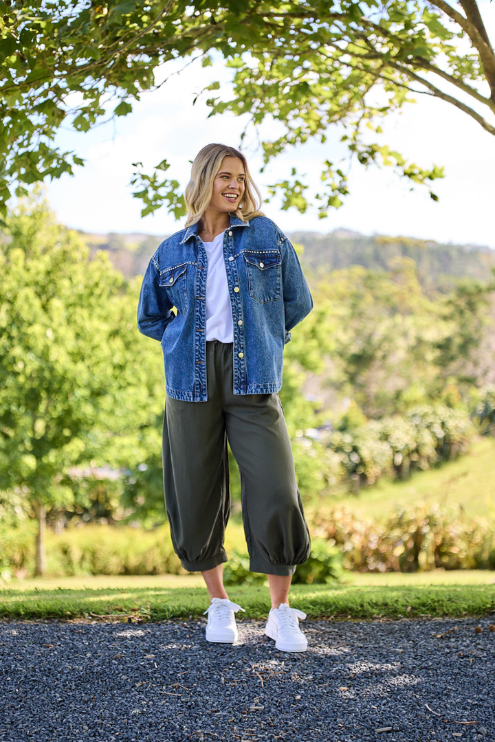 Sunday Boho Rhii Pant Khaki
