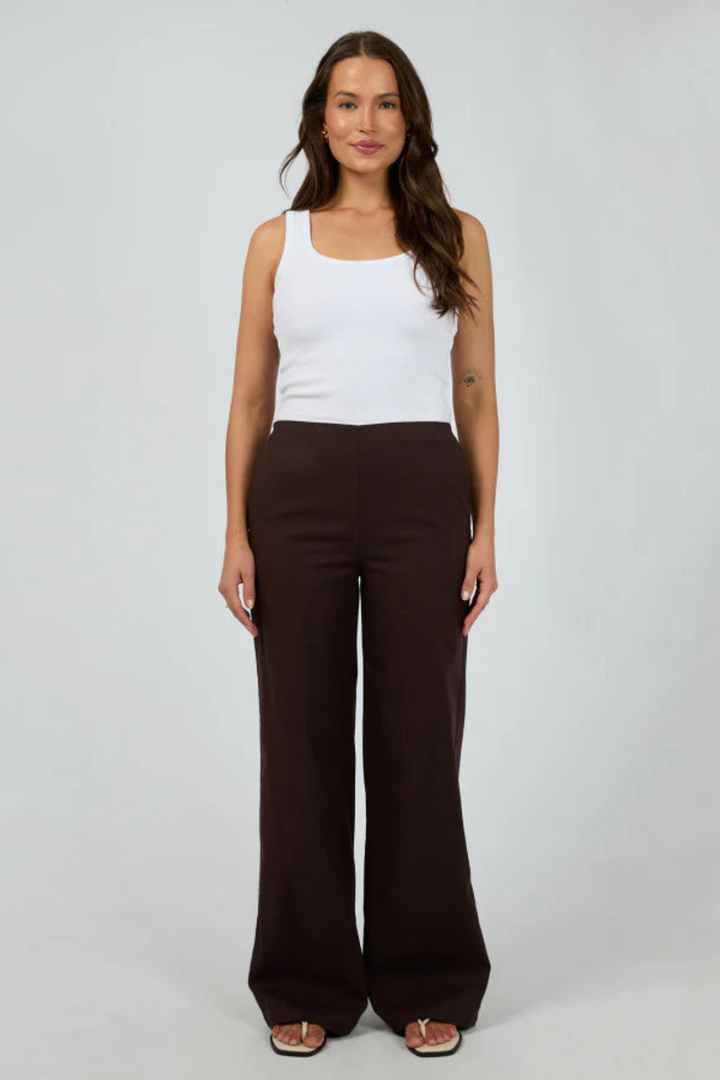 Silent Theory Tallow Pant Chocolate