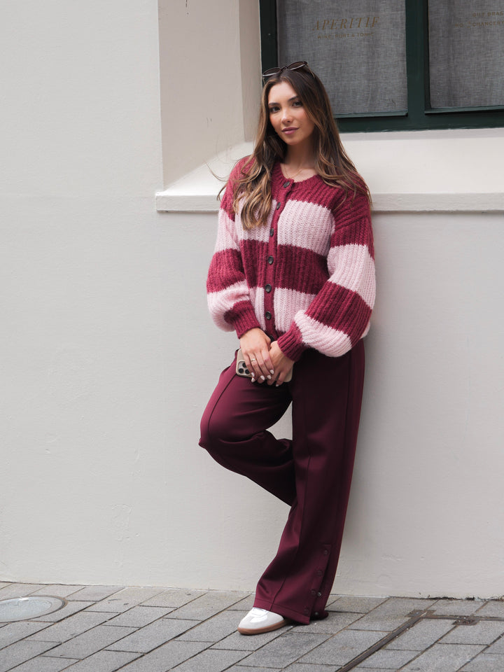 Ayva Erika Pant Burgundy