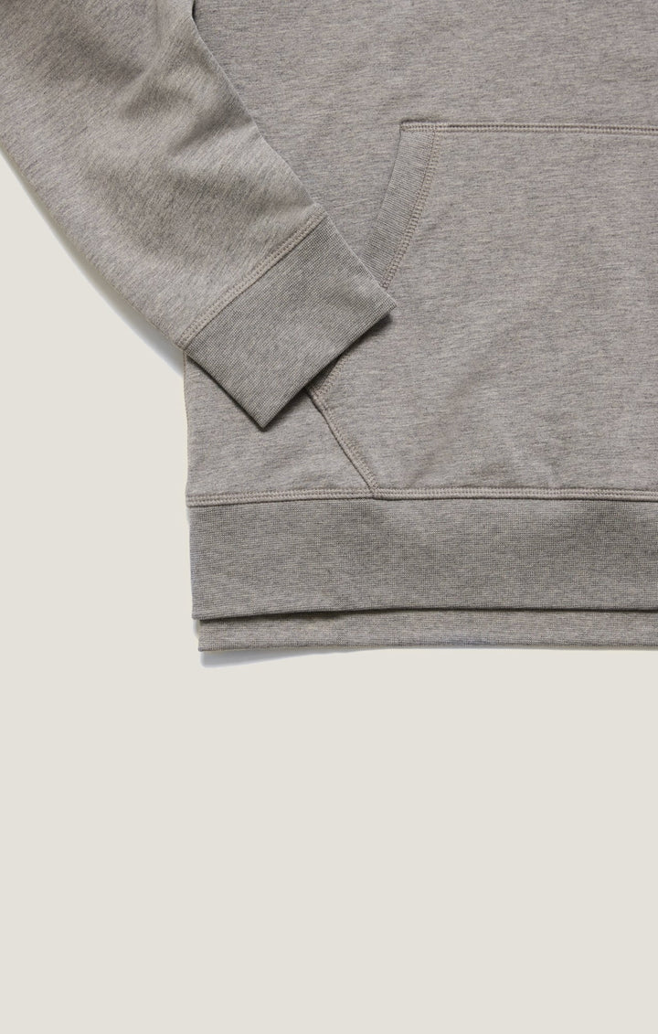 34 Heritage French Terry Hoodie Grey Melange
