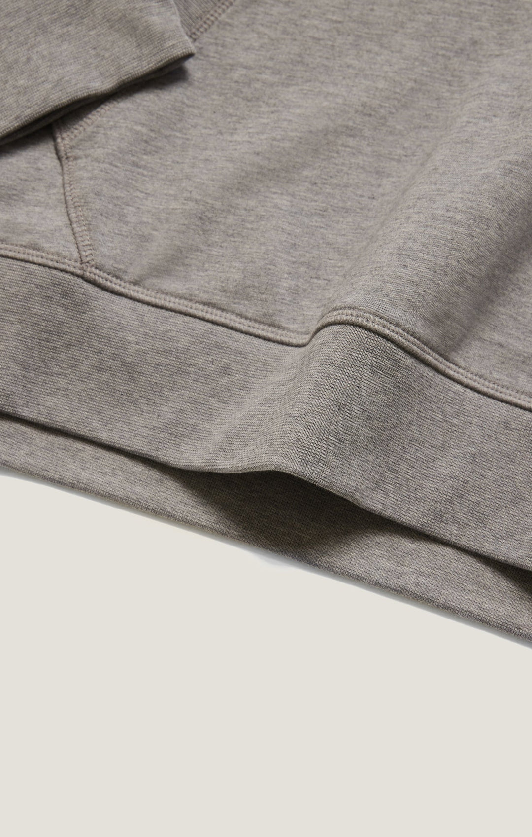 34 Heritage French Terry Hoodie Grey Melange
