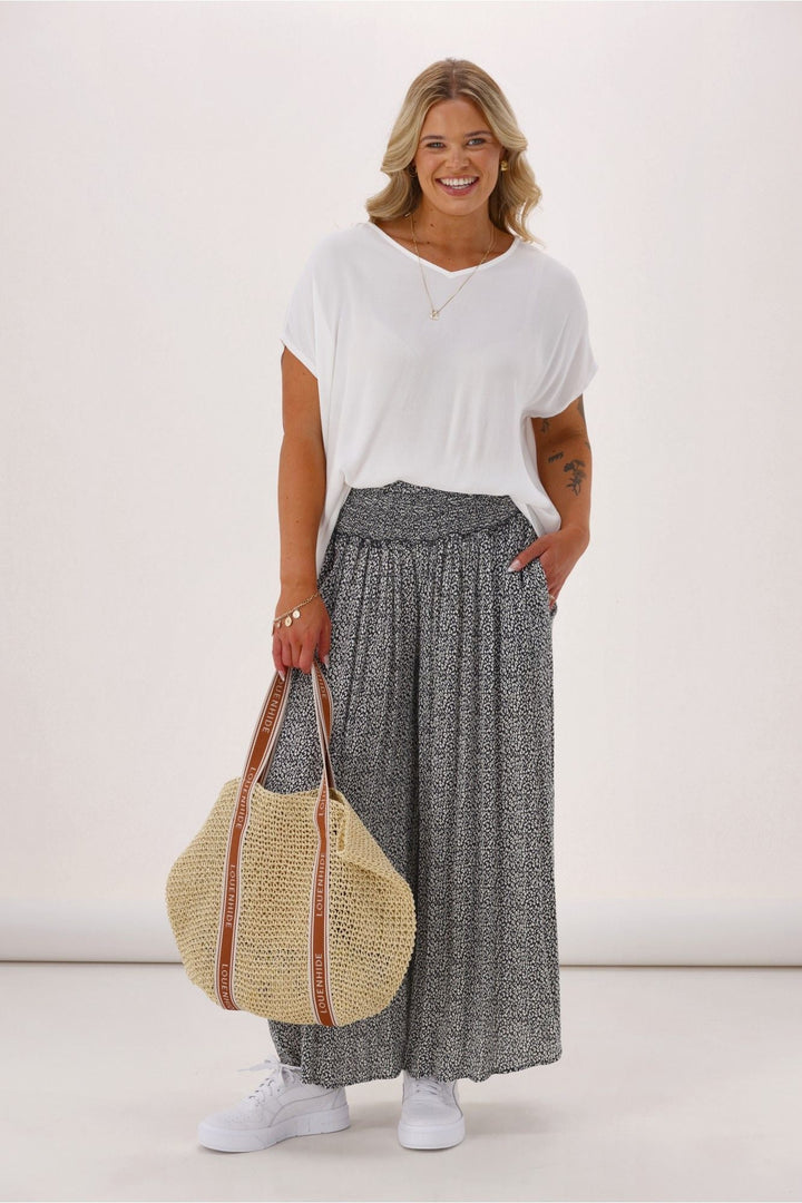 Sunday Boho India Pant Leopard Print