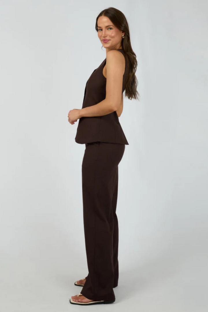 Silent Theory Tallow Pant Chocolate