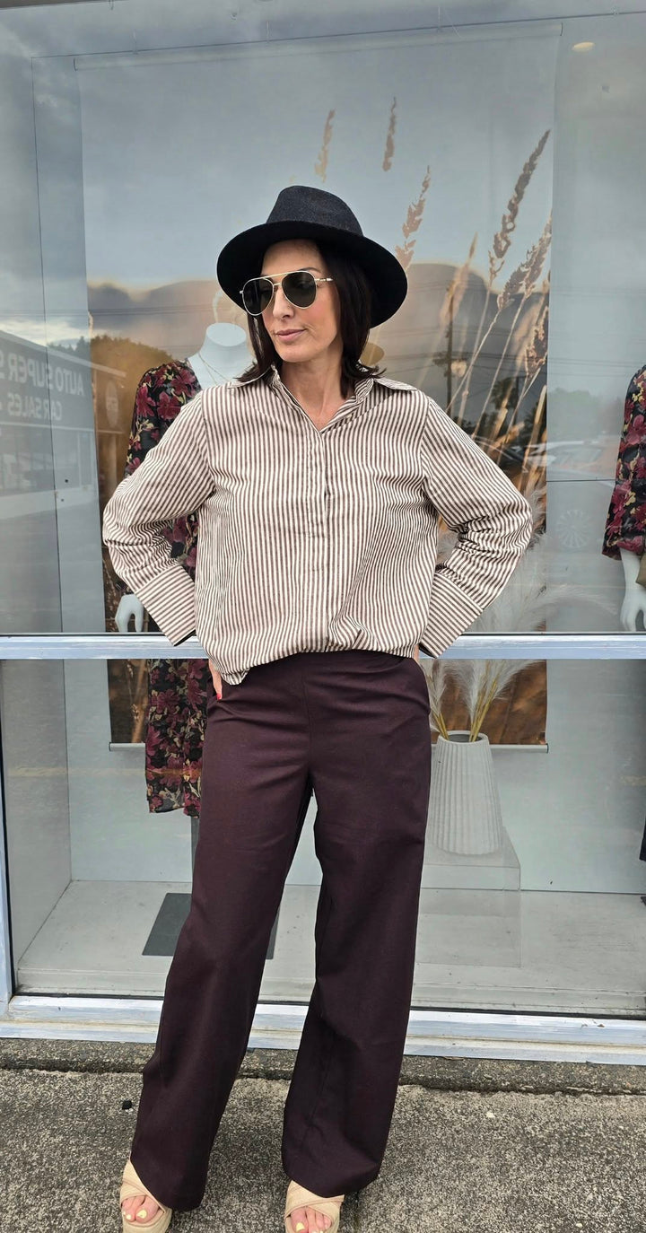 Silent Theory Tallow Pant Chocolate