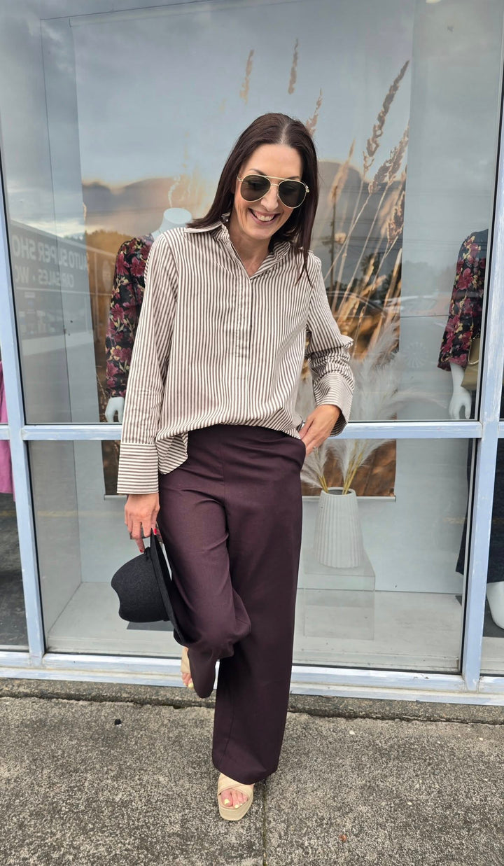 Silent Theory Tallow Pant Chocolate