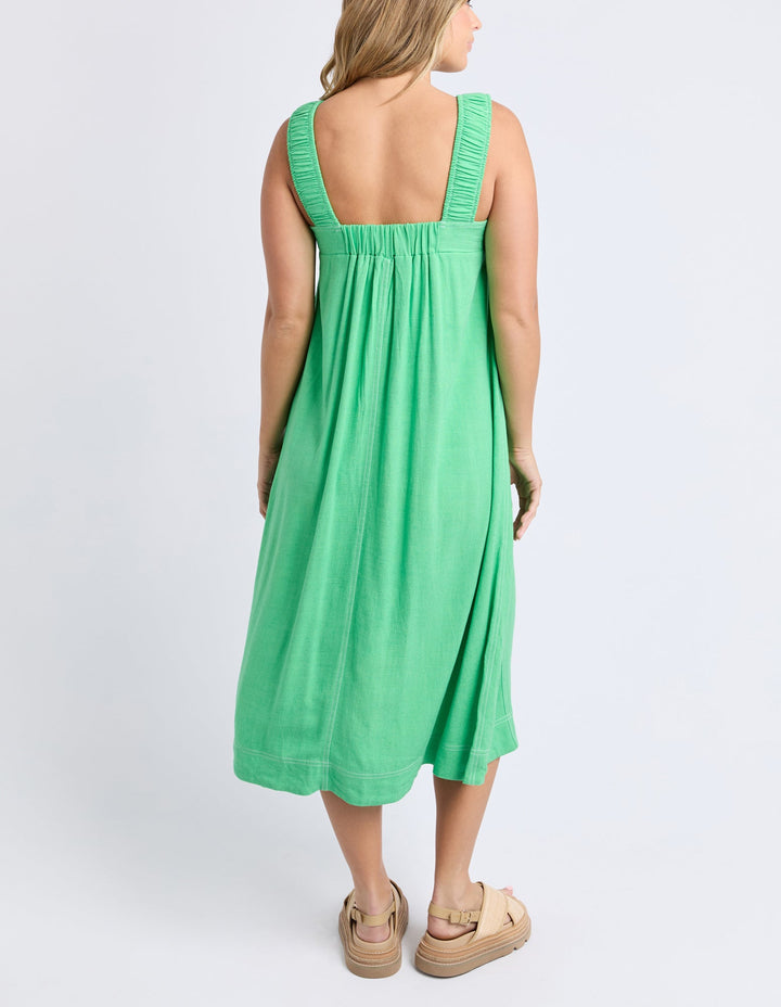Foxwood Sage Dress Irish Green