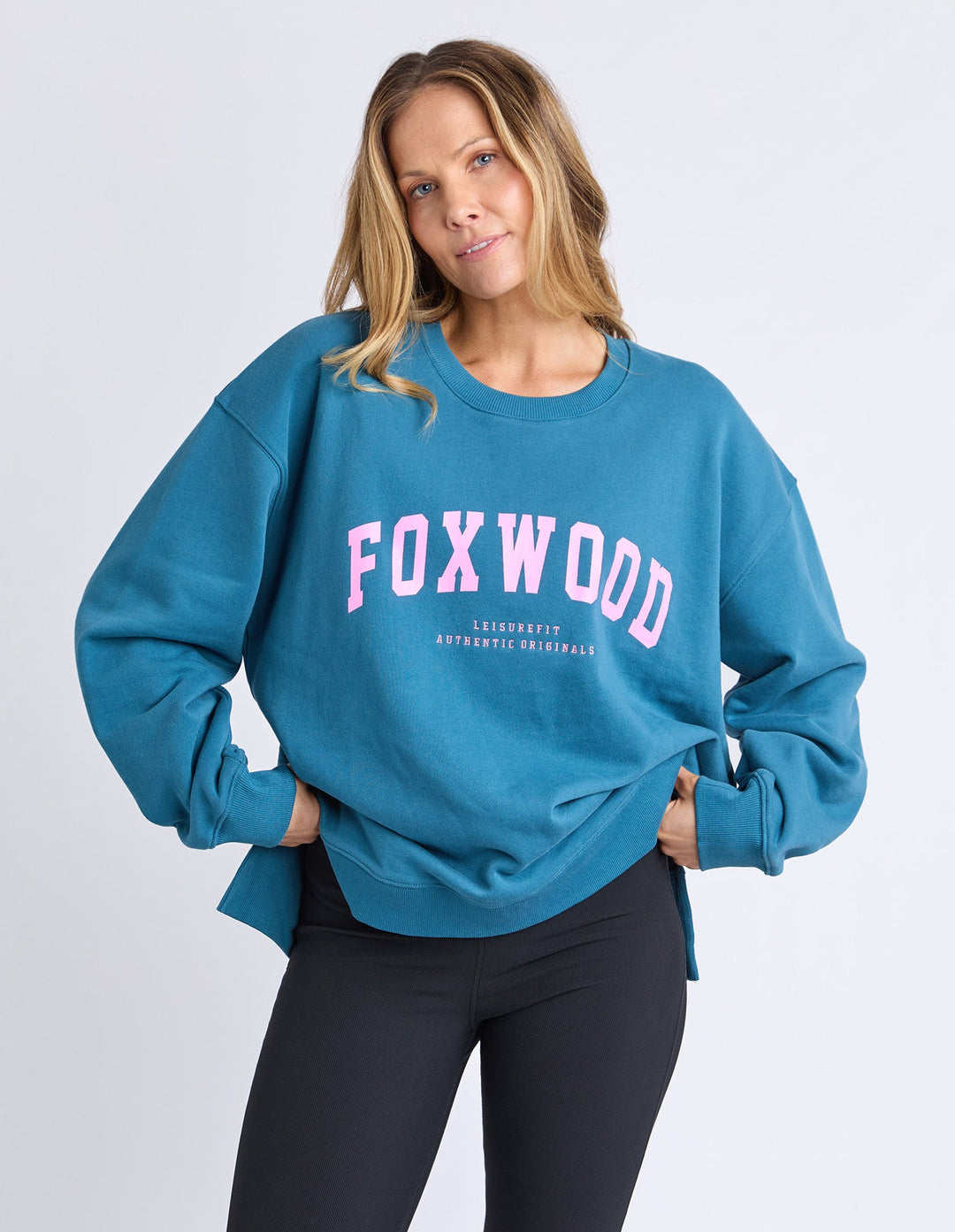 Foxwood Interval Crew Ocean Neon Pink