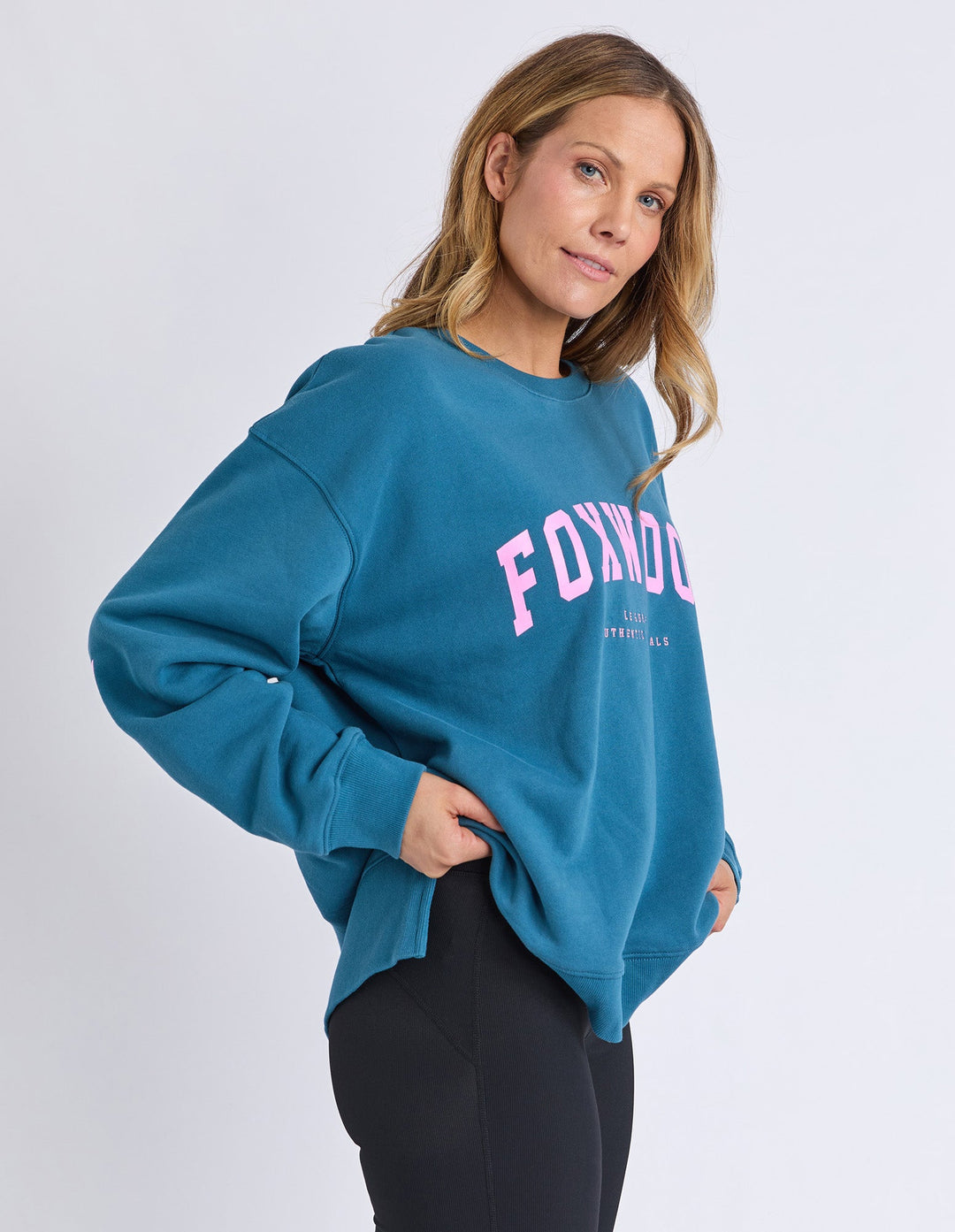 Foxwood Interval Crew Ocean Neon Pink