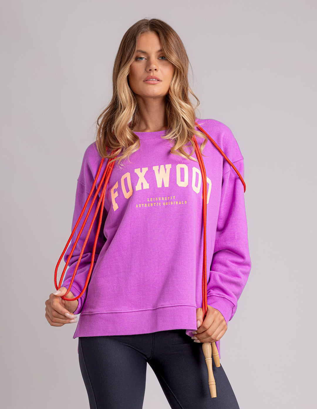 Foxwood Interval Crew Purple Orange