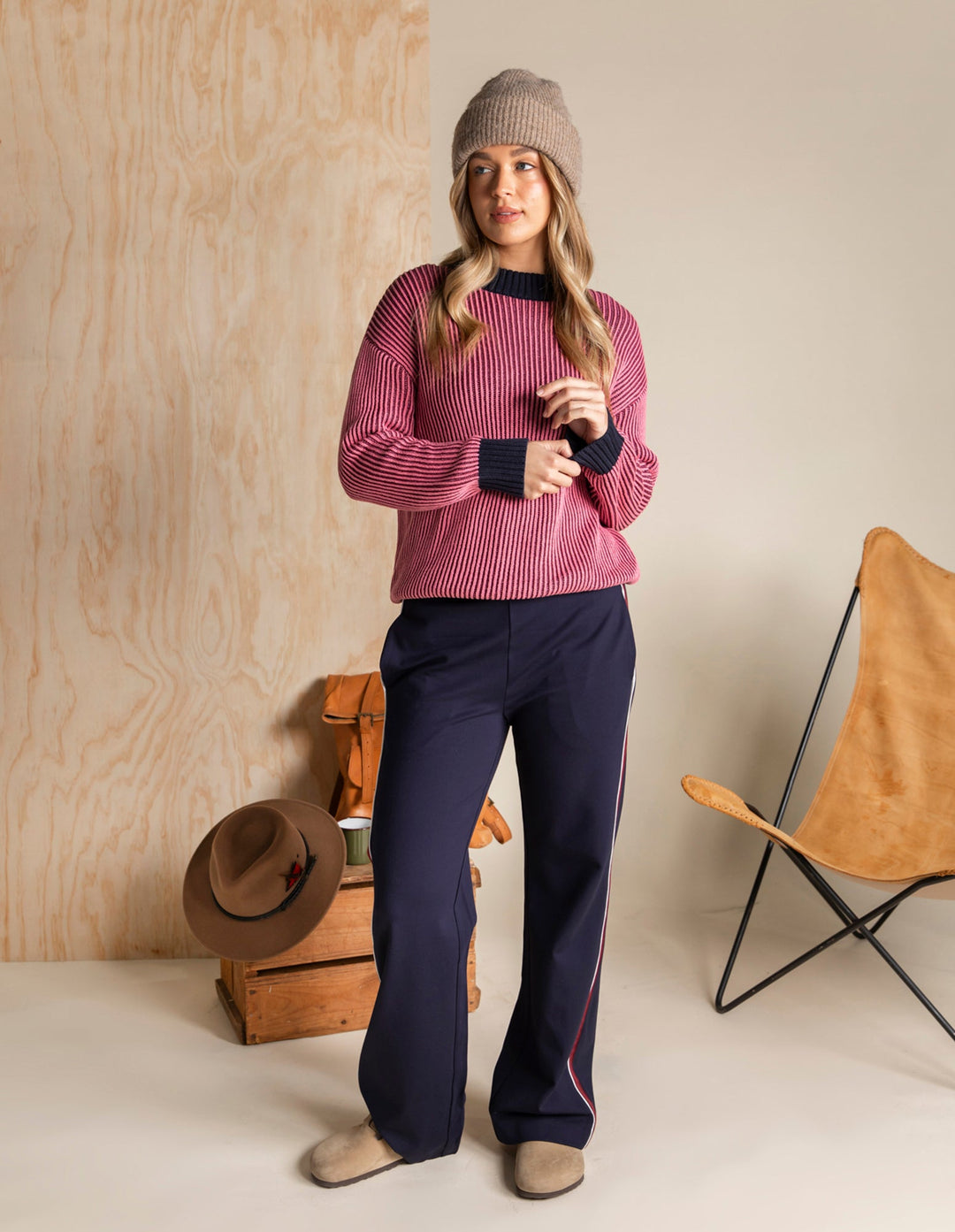 Foxwood London Pant Navy