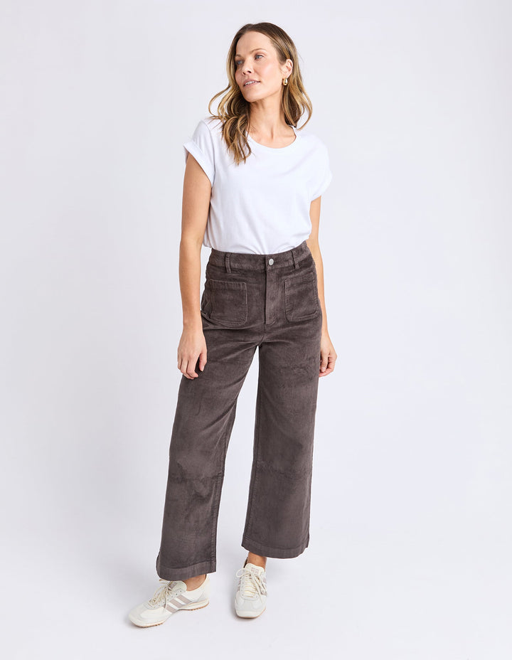 Foxwood Henrietta Cord Pant Coffee Bean