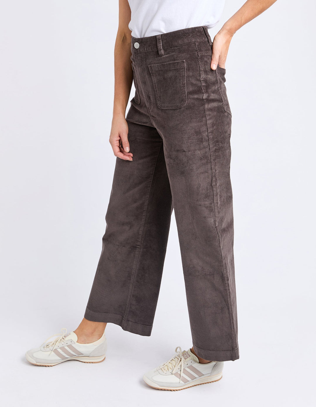 Foxwood Henrietta Cord Pant Coffee Bean
