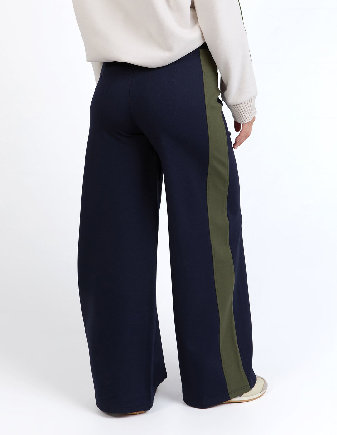 Foxwood Juno Pant Navy With Green
