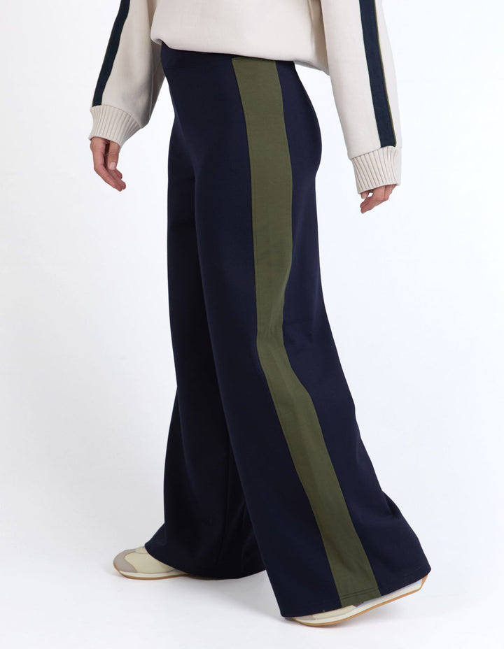Foxwood Juno Pant Navy With Green
