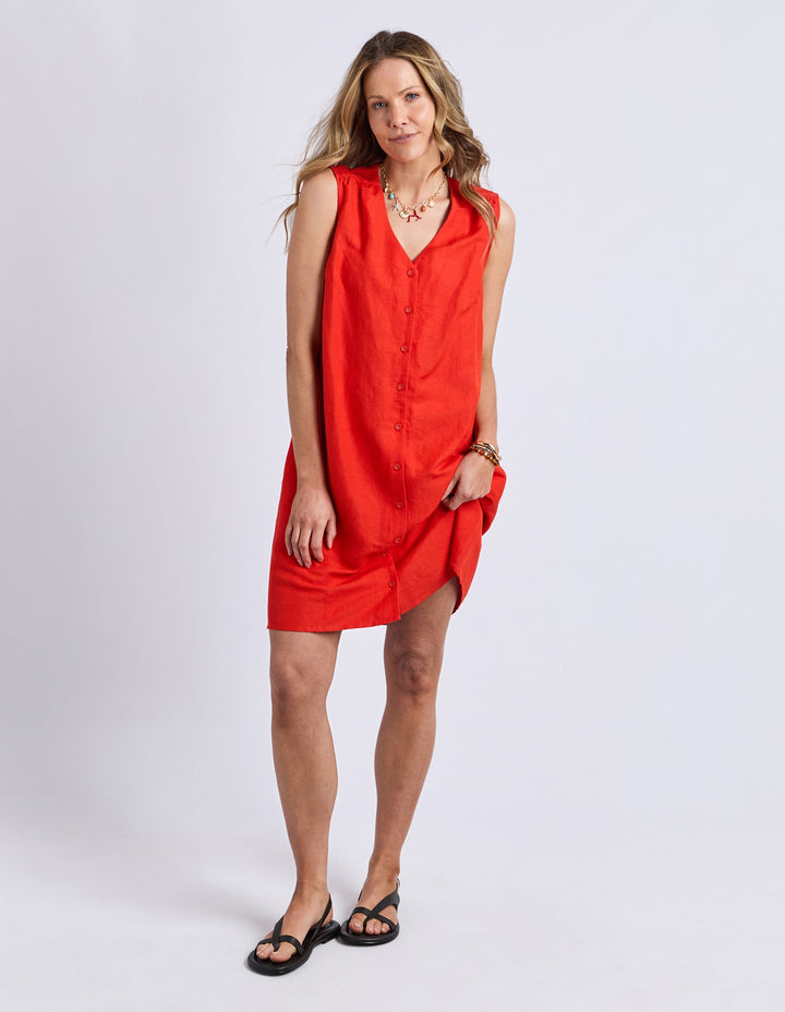 Foxwood Anara Dress Tangelo