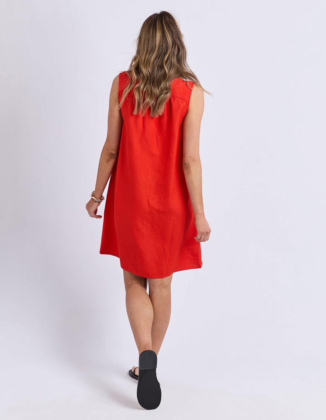 Foxwood Anara Dress Tangelo