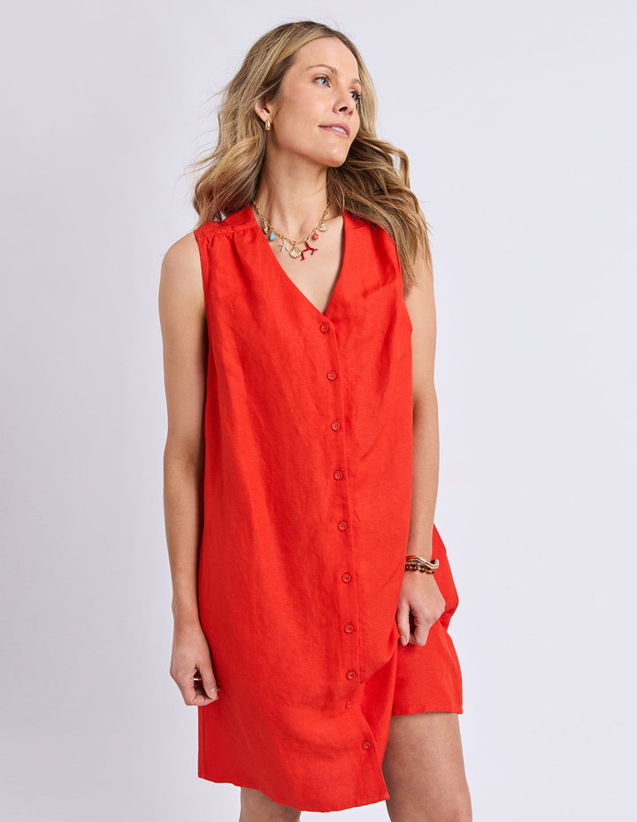 Foxwood Anara Dress Tangelo