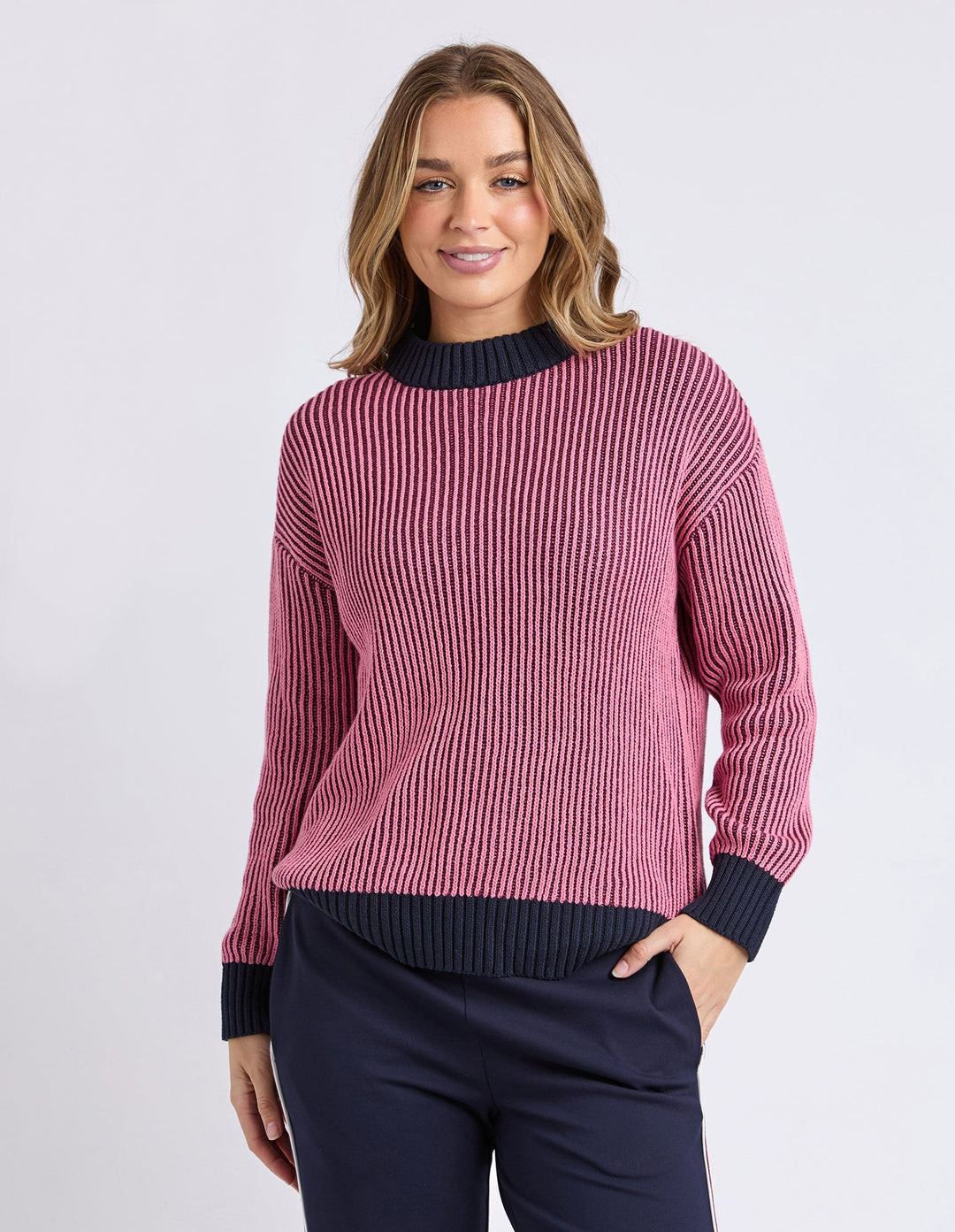 Foxwood Luella Crew Knit Wine
