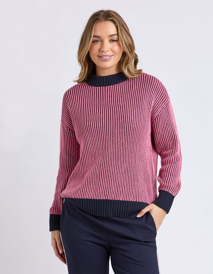 Foxwood Luella Crew Knit Wine