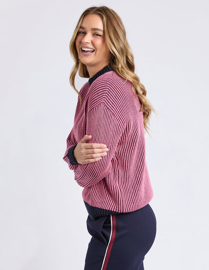 Foxwood Luella Crew Knit Wine