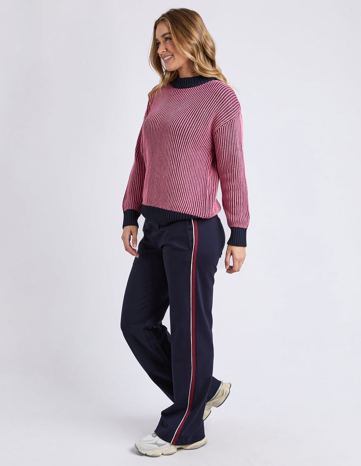 Foxwood Luella Crew Knit Wine
