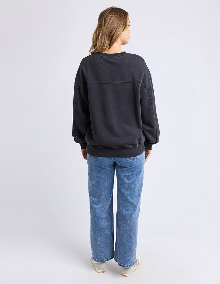 Foxwood Floret Crew Black