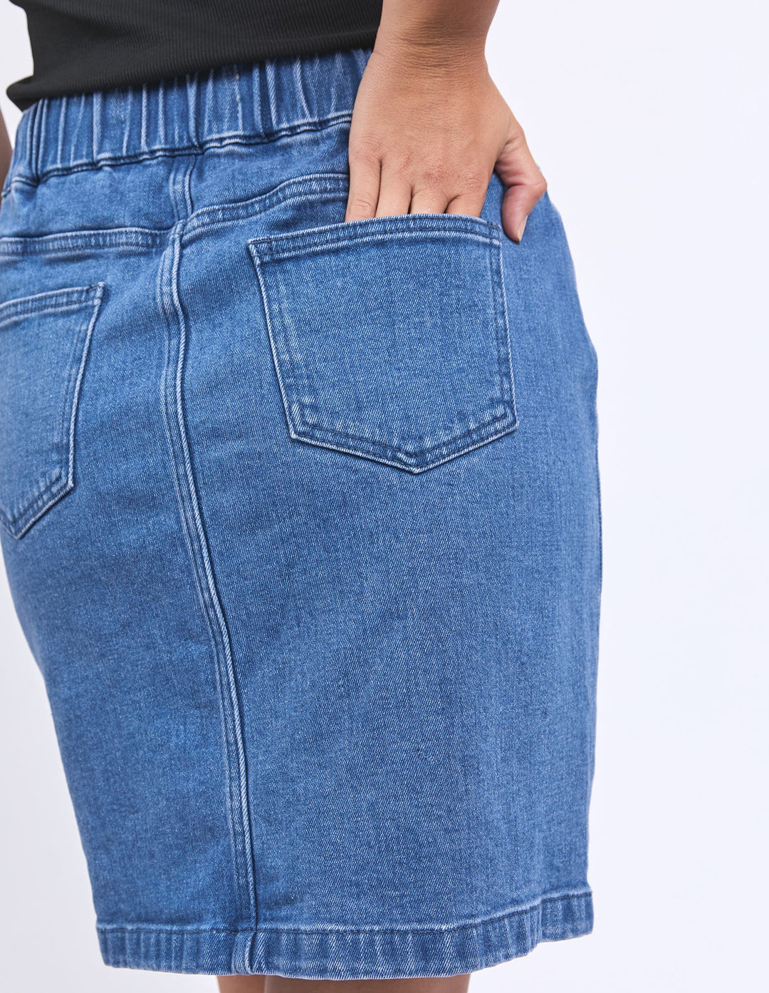 Foxwood Rio Skirt Mid Blue