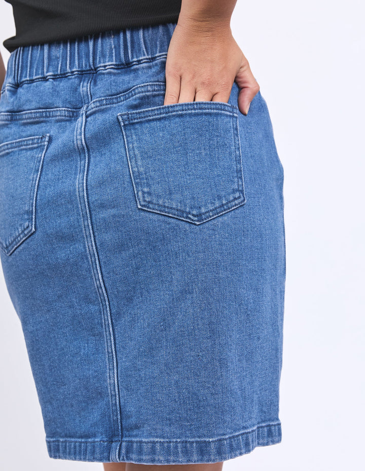 Foxwood Rio Skirt Mid Blue
