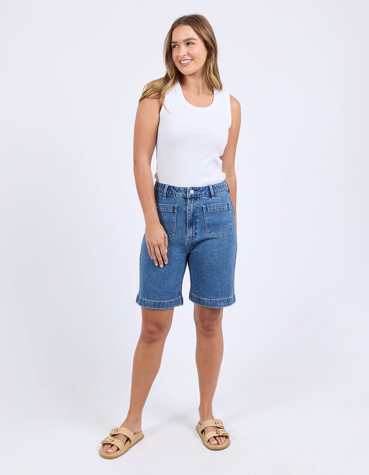 Foxwood Sarah Short Mid Blue