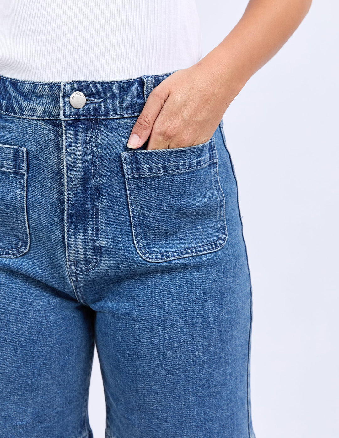 Foxwood Sarah Short Mid Blue
