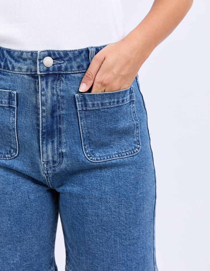Foxwood Sarah Short Mid Blue