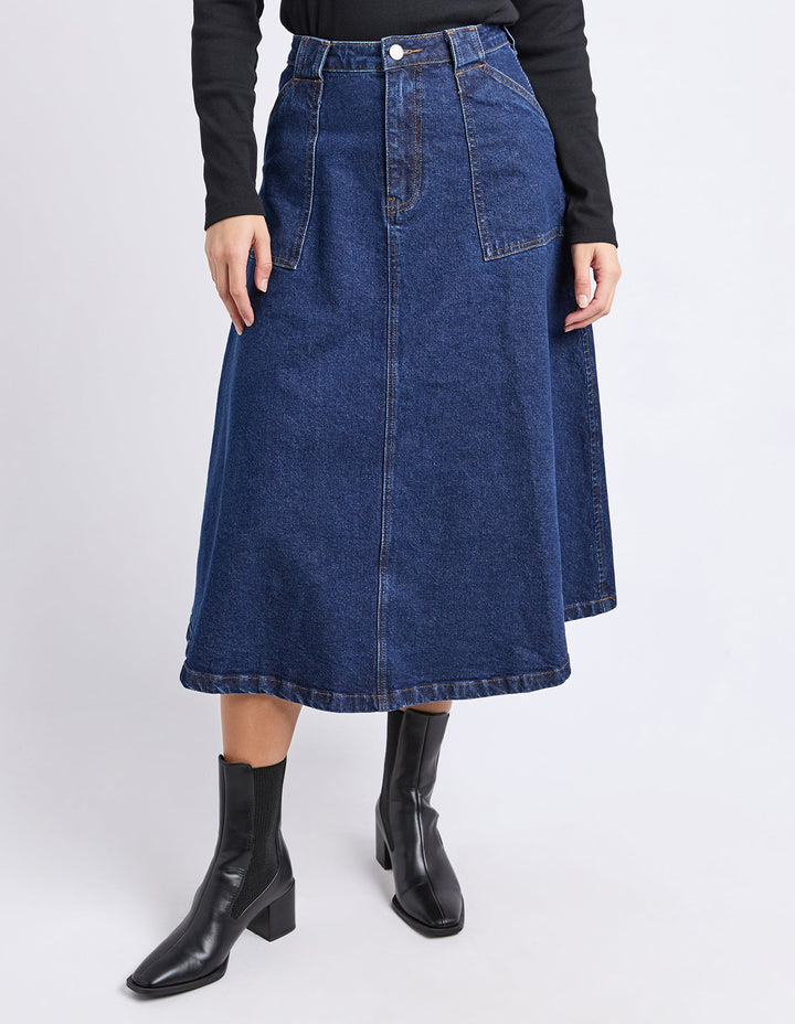 Foxwood Potter Skirt Dark Blue