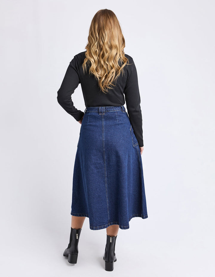 Foxwood Potter Skirt Dark Blue