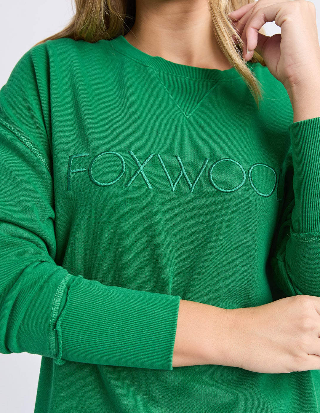 Foxwood Simplified Crew Green
