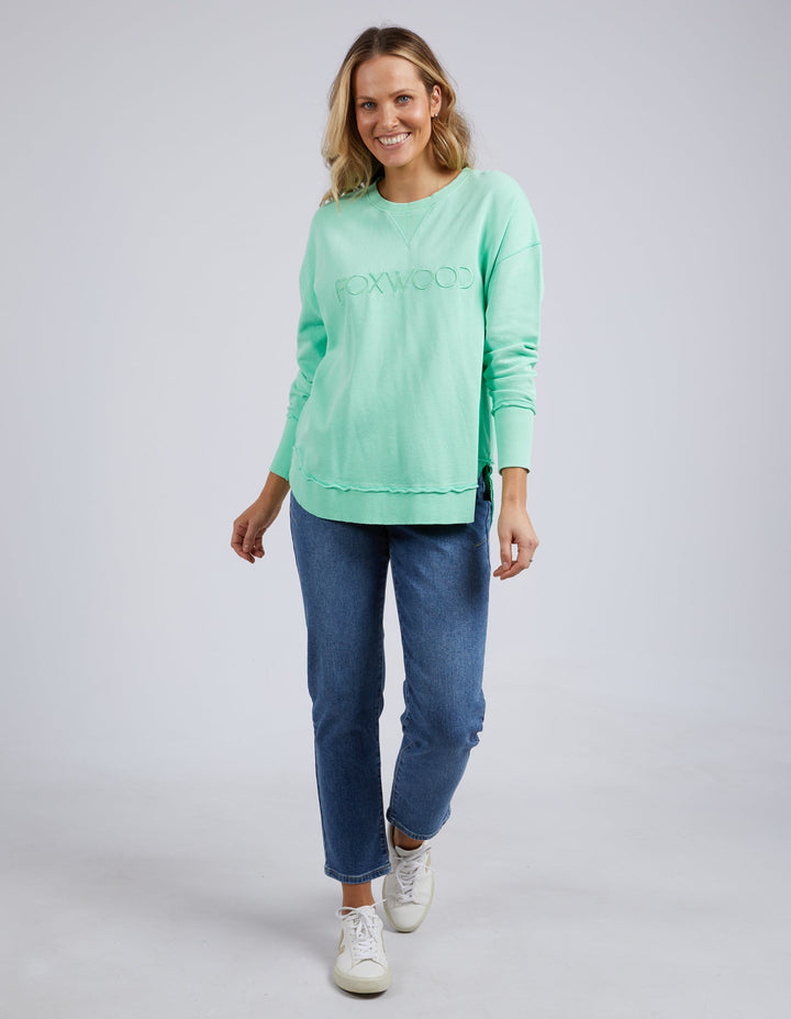 Foxwood Simplified Crew Mint
