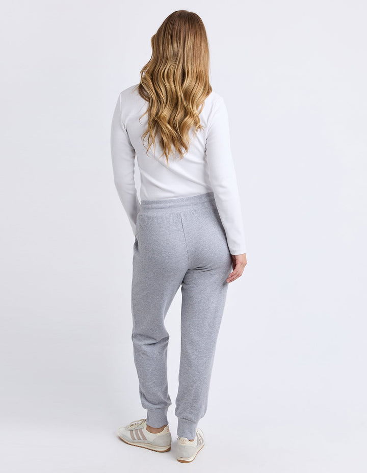 Foxwood Simplified Confetti Track Pant Grey Marle