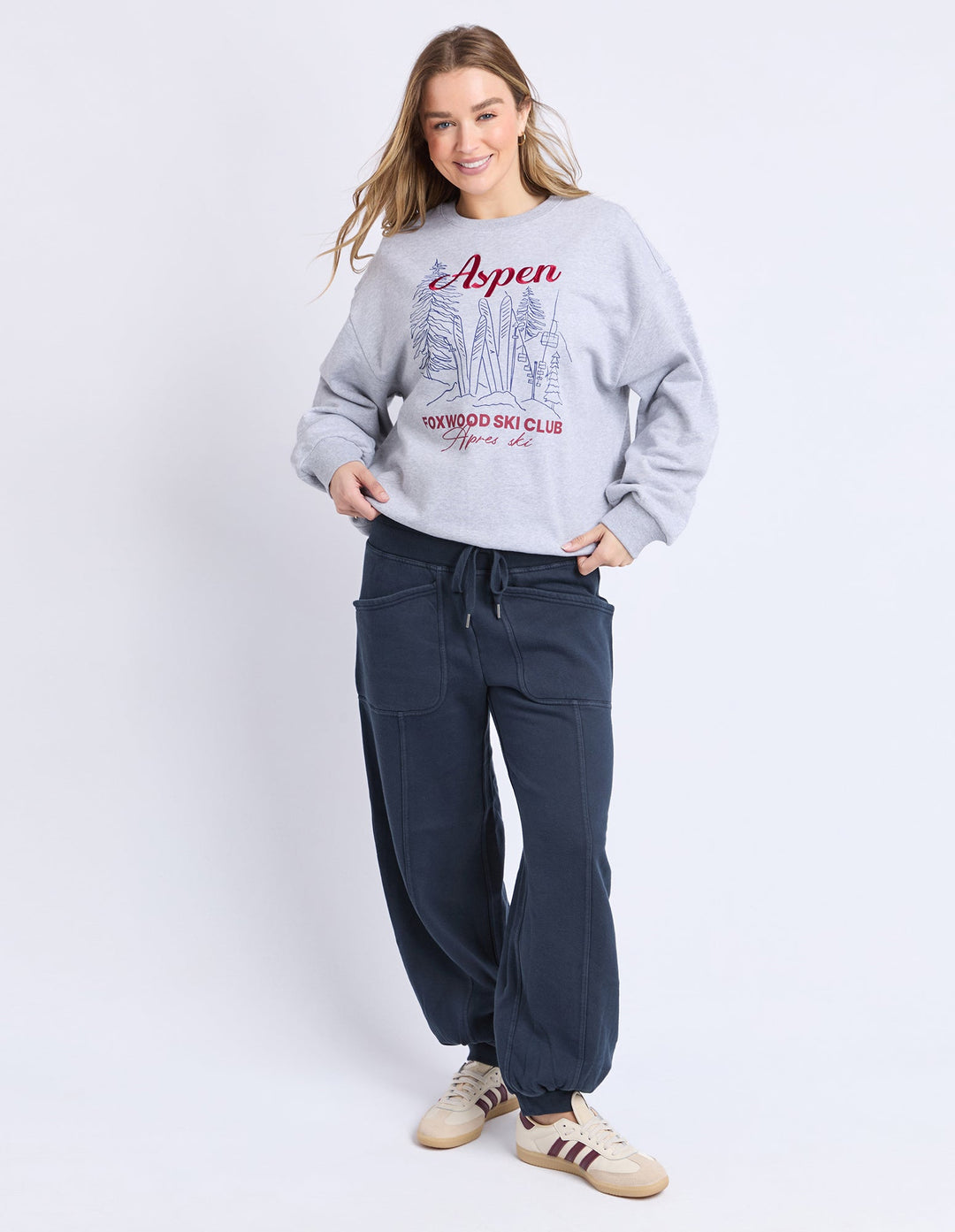 Foxwood Leo Trackpant Dark Sapphire