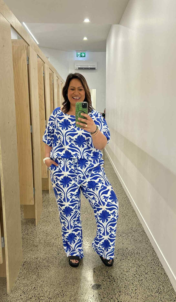 Gloss The Label Ione Pant Print