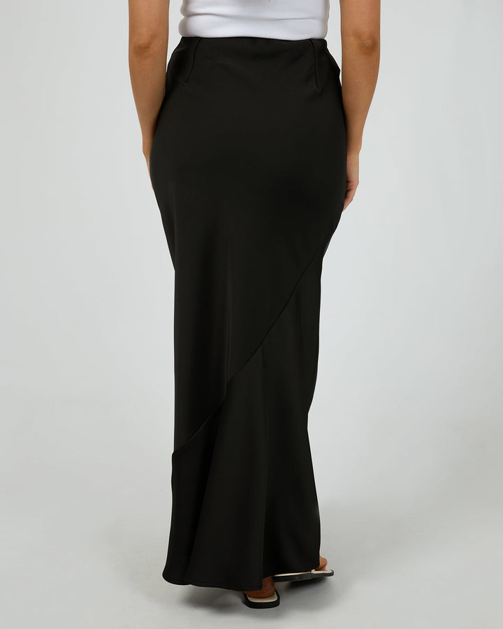Silent Theory Carter Maxi Skirt Black