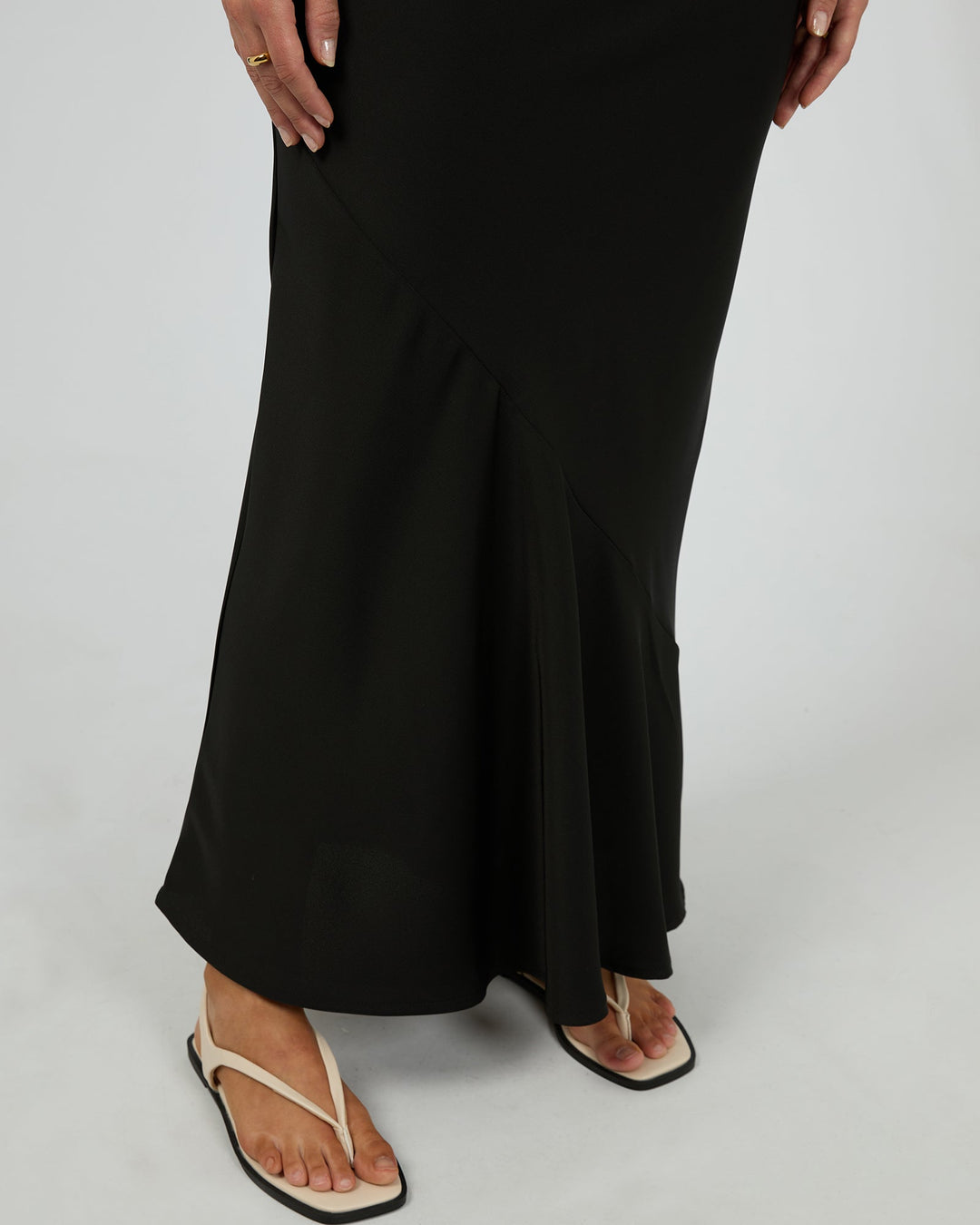 Silent Theory Carter Maxi Skirt Black