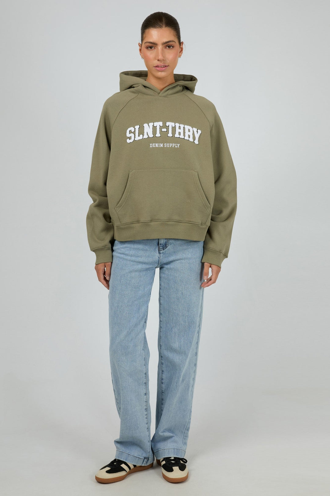 Silent Theory Focus Hoodie Khaki