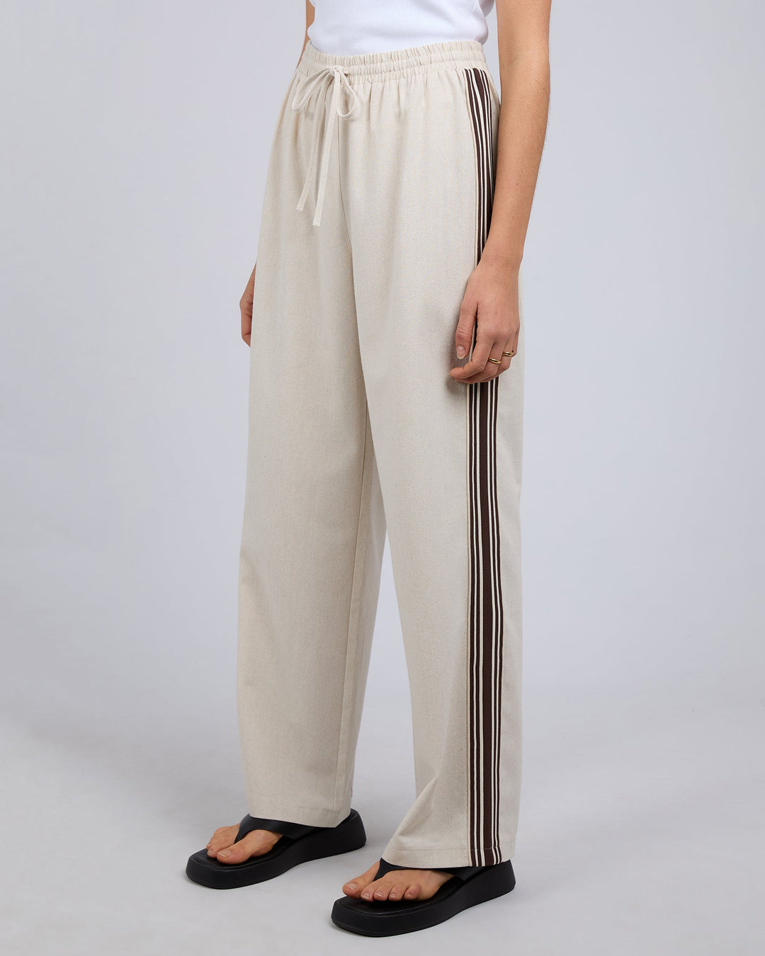 Silent Theory Matilda Linen Pant Natural