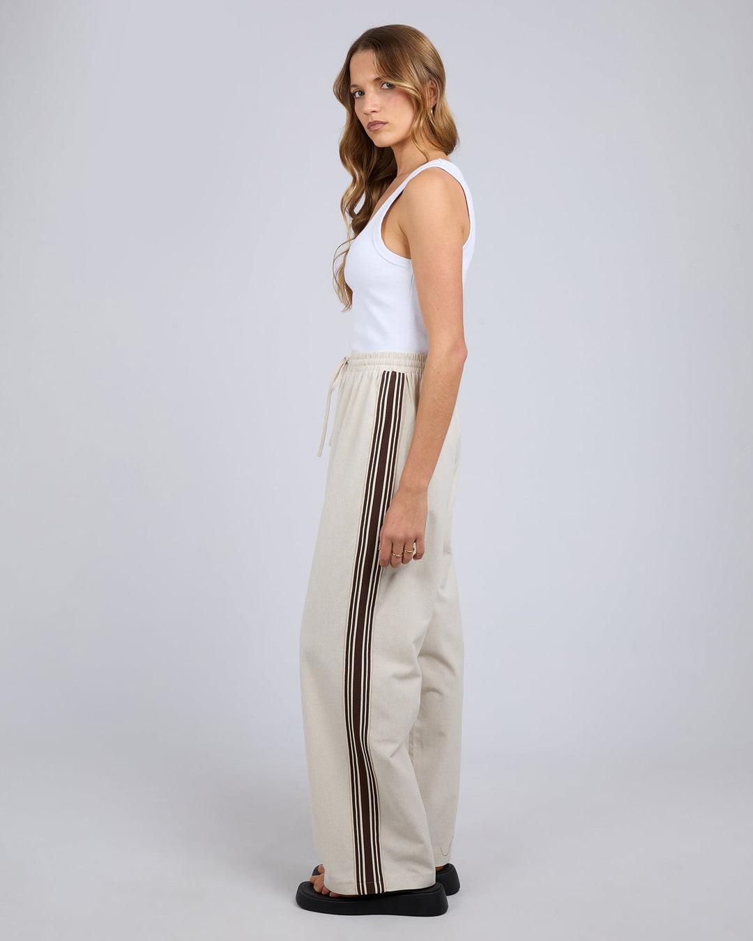 Silent Theory Matilda Linen Pant Natural