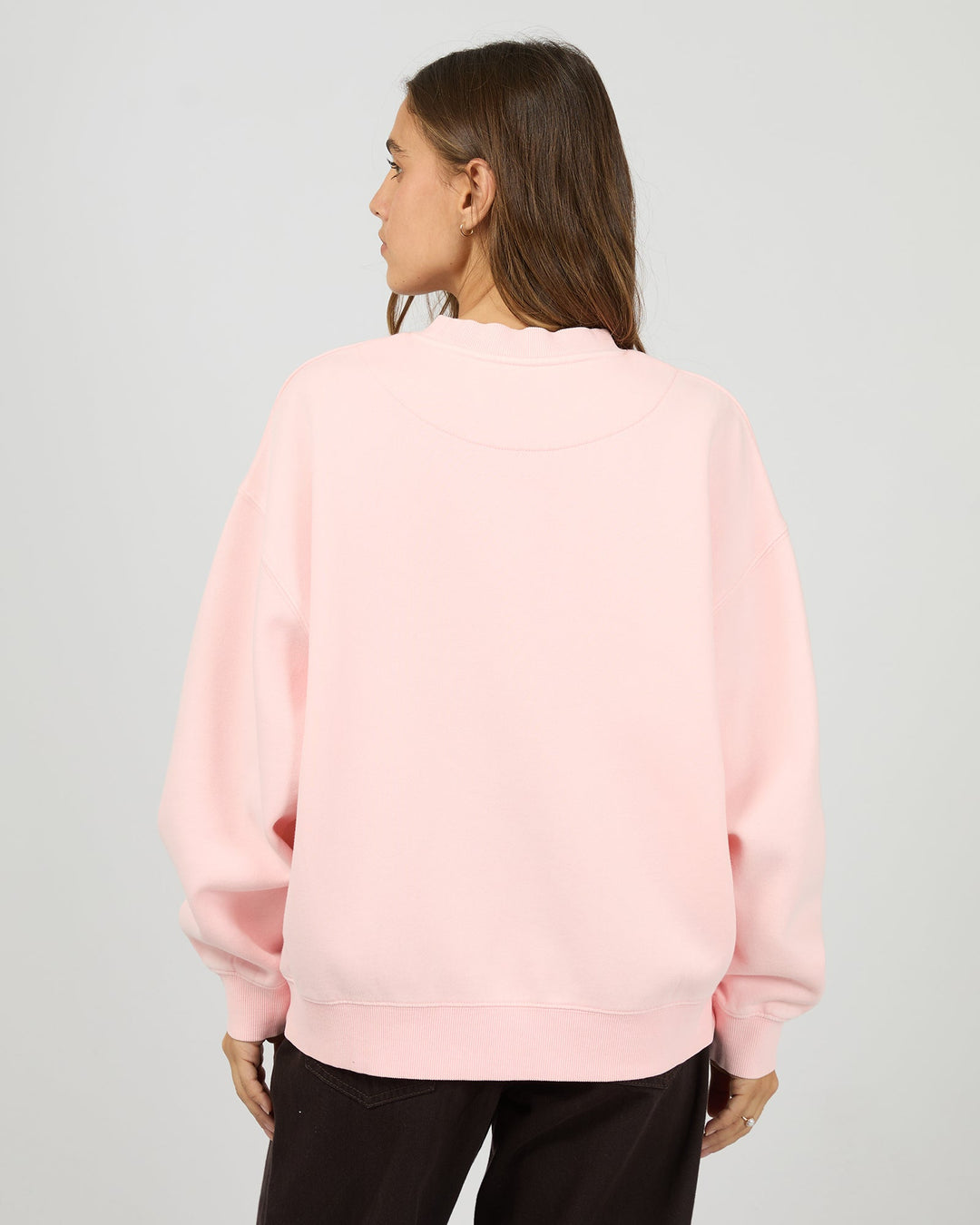 Silent Theory Emblem Crew Pink