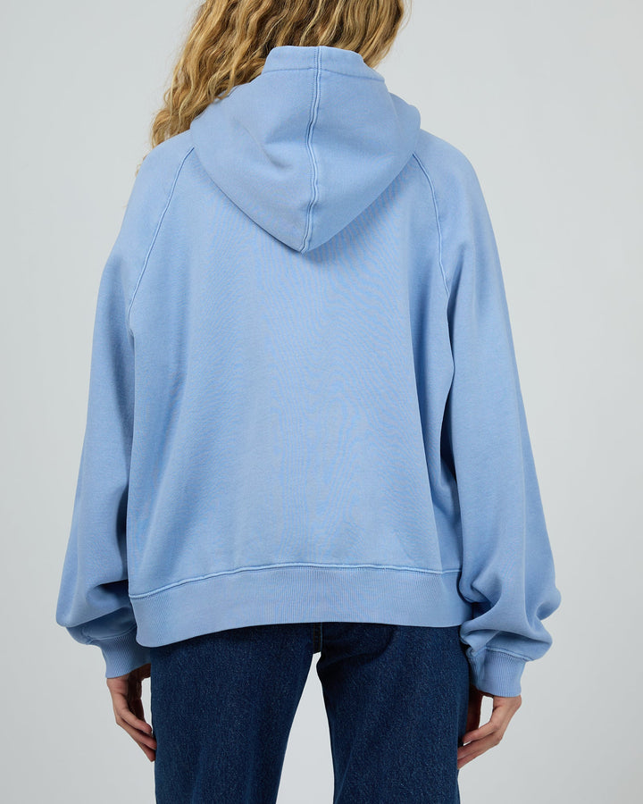 Silent Theory Logo Hoodie Light Blue